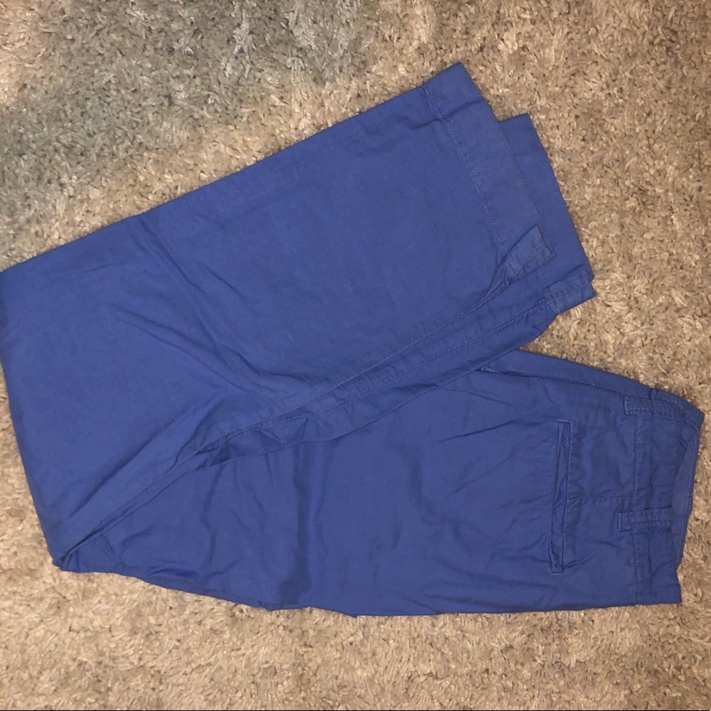 Blue j.crew khakis